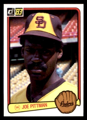 1983 Donruss Joe Pittman   Set Break! #247 San Diego Padres - Image 1 of 2