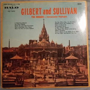 RARE Gilbert and Sullivan The Mikado - Instrumental Highlights Vinyl LP 1957 - Picture 1 of 5