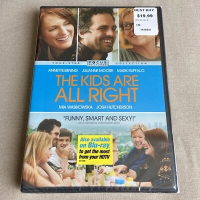 The Kids Are All Right (DVD NEW 2010) RomCom Annette Bening Julianne Moore + - Image 1 of 4