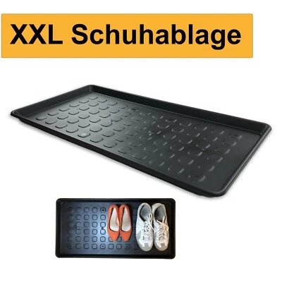 FRATRISPRO XXL Schuhablage 76x38 Schuhabtropfschale Schuhmatte Schuhwanne schmutzfangmatte