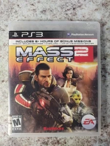 Mass Effect 2 (Sony PlayStation 3 PS3) *COMPLETE W/ MANUAL - TESTED* - Picture 1 of 4