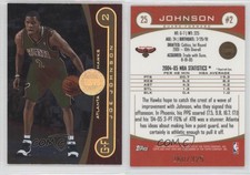 2005-06 Topps First Row Gold Rainbow /325 Joe Johnson #25