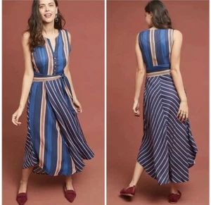 NWT Anthropologie Maeve Atalanta Mixed Print Midi Dress in Size L - Picture 1 of 18