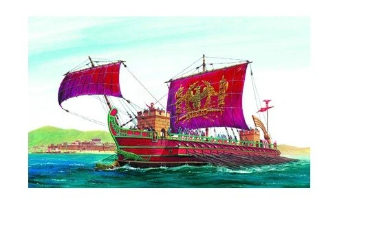 Zvezda 9019 - 1/72 Trireme Of The Romanzo Emperor - Nuovo - Immagine 1 di 1