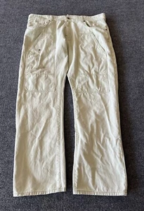 Rocawear VTG R+ Classic Fit Jeans Lime Green 43x35 Hip Hop Y2K - Picture 1 of 17