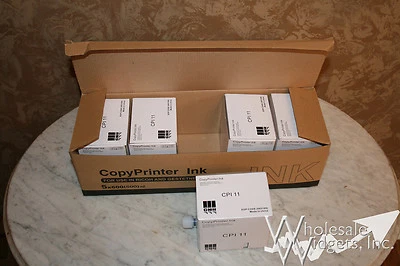 5 Black Inks Compatible With Ricoh HQ-40 HQ DX 4542 4545 JP 4500 6244 4571 HQ40  - Image 1 of 2