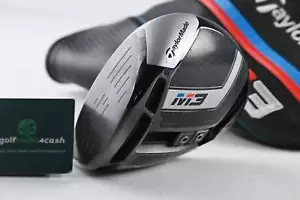 Left Hand Taylormade M3 Driver / 9.5 Degree / Stiff Flex HZRDUS Smoke Black RDX - Picture 1 of 9