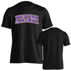 Western Carolina University Arched Text School Name Short Sleeve T-shirt Tee - Picture 1 of 13
