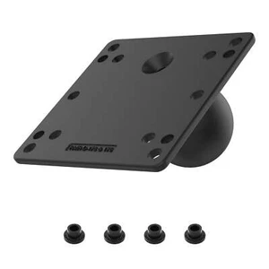 RAM-D-246U RAM 100x100mm VESA Plate with Ball - D Size... - Picture 1 of 2