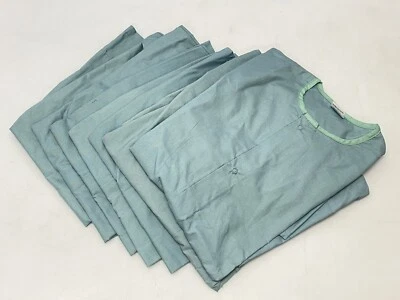 Lote de 7 - Chaqueta Exfoliante Unisex Medline XS X-Small Verde Brumoso Foto 1 de 4