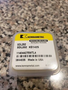 KENNAMETAL SDL202 KD1425, 114044275WTL4 PCD CARBIDE INSERTS(4PCS) - Picture 1 of 4