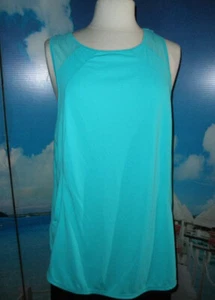 NEW by DANSKIN NOW,PERFORMANCE LOOSE FIT,HIGH NECK TANK SZ XL (16-18) SLEEVELESS - Picture 1 of 8