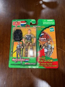 G. I. Joe vs. Cobra Recondo Actionfigur mit Instant Play CD-ROM Hasbro 2003 - Bild 1 von 4
