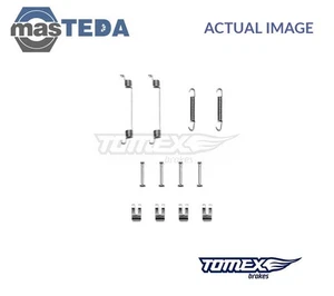 TX 40-58 BRAKE DRUM SHOES FITTING KIT REAR TOMEX BRAKES FOR FIAT PUNTO,PANDA,500 - Picture 1 of 5