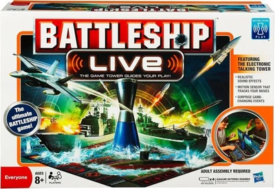 Battleship Live Electronic Board Game 2011 Hasbro Age 8+ - Image 1 of 3