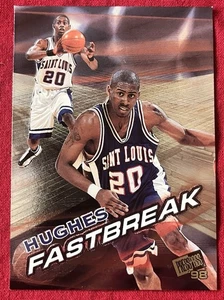 1998 PRESS PASS LARRY HUGHES FASTBREAK ROOKIE Insert RC #FB10 - Picture 1 of 2
