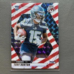 Tory Horton Red White Rookie 2025 Panini Mosaic Seattle Seahawks  - Picture 1 of 2