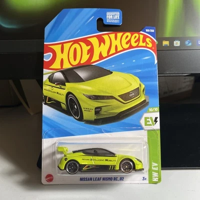 Nissan Leaf Nismo RC 02 168/250 HW EV 10/10 2025 Treasure Hunt TH NUEVO Hot Wheels Foto 1 de 4