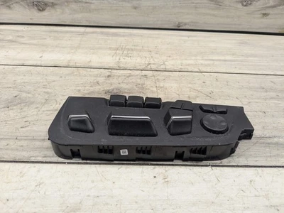 Interruptor de memoria de control de ajuste del asiento del lado del conductor delantero izquierdo OEM BMW F15 F16 X5 X6 Foto 1 de 4