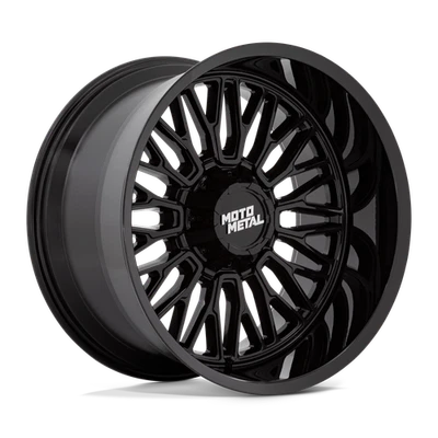 22x12 Moto Metal MO809 Stinger Gloss Black Wheel 8x170 (-44mm) - Image 1 of 4