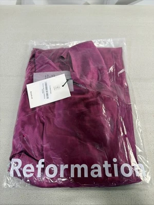 Vestido de seda Reformation Daniela talla 4  Foto 1 de 4