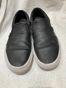 VANS Men's/Women’s Black Classic UltraCush Slip On Shoes 721278 Size M-6.0 W-7.5 - Picture 1 of 12