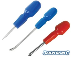 BRADAWL TACK LIFTER HAND COUNTERSINK Boring Tool Nail Remover Screw Silverline - Picture 1 of 4