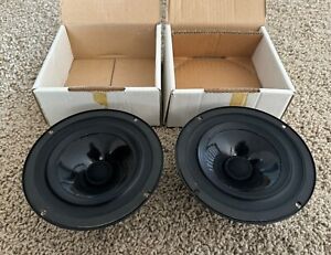 Polydax -Audax HD17B25H 2 speakers -made in France  Rare Audiophile 6" drivers