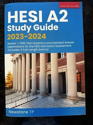 HESI A2 Study Guide by Newstone - Image 1 of 2