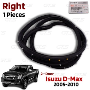 For Isuzu D-Max 03 2010 Mu-7 05 2013 Rh Front Door Rubber Seal Weatherstrip - Picture 1 of 8