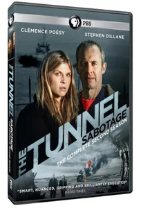 The Tunnel komplett zweite Staffel DVD-Set ~ NEU ~ PBS ~ 3 Disc ~ UK Edition ~ TV ~ 2 ~ Sabotage - Bild 1 von 2