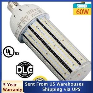 E39 60Watt LED Corn Bulb Light Replacement 400W MH/HID 5000K Daylight AC100-277V - Picture 1 of 8