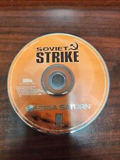 Soviet Strike (Sega Saturn) NO TRACKING - DISC ONLY #A1366