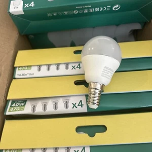 24no Sylvania 4.5watt LED Golf Ball Lamp 2700k E14 Lamp Holder - Picture 1 of 3