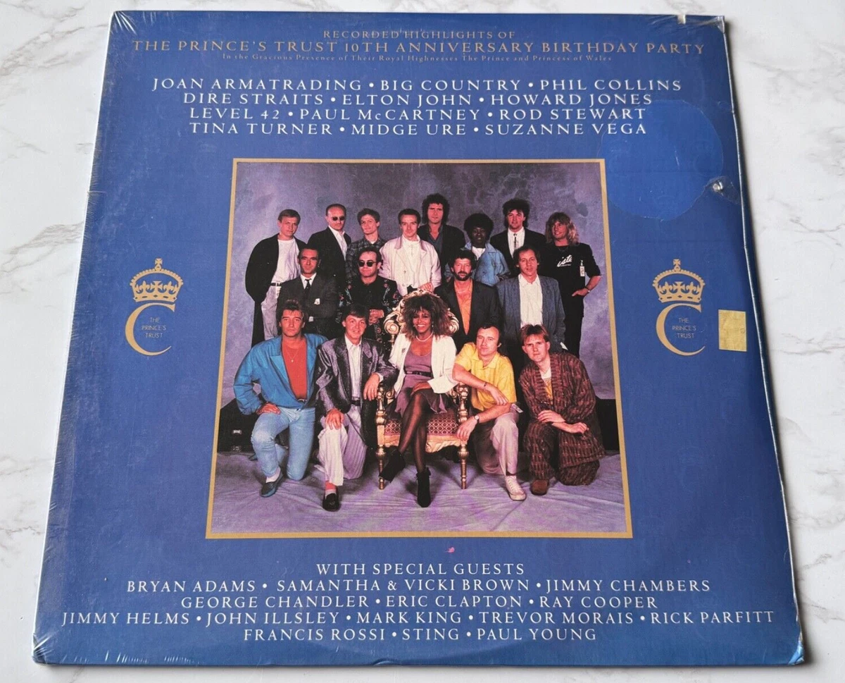 The Prince's Trust 10th Anniversary Birthday Party LP SEALED! 1987