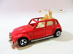 MAJORETTE 237 'CITROEN DYANE MAHARADJAH' ROJO. 1:60. EXCELENTE. VINTAGE. ORIGINAL - Imagen 1 de 7