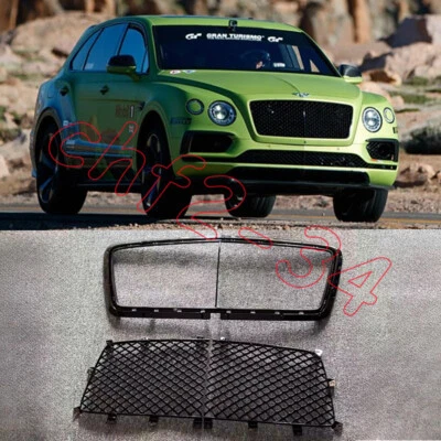 REJILLA DELANTERA NEGRA BRILLANTE para Bentley Bentayga 2015-2020 Foto 1 de 4