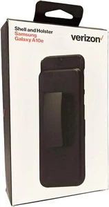 Verizon Shell and Holster for Samsung Galaxy A10e | Color: Black - Picture 1 of 4