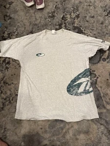 Vintage 90s Reebok Classic Logo T Shirt Adult 2XL Grey Mens - Picture 1 of 5