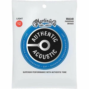 Martin MA540 Authentic Acoustic SP Phosphor Bronze Acoustic strings Light 12-54 - Picture 1 of 1