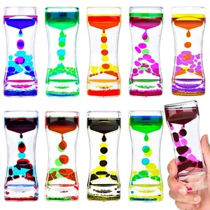 OCTTN Liquid Motion Bubbler Timer Sensory Toys for Relaxation, Water Timer Fi... - Picture 1 of 7
