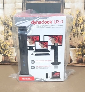 Toshiba PA3927U-1PRP Dynadock U3.0 Universal USB Docking Station New - Picture 1 of 6