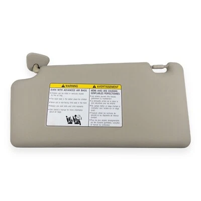 Parasol lado izquierdo Nissan Rogue 2008-2013 conductor vinilo beige Foto 1 de 4