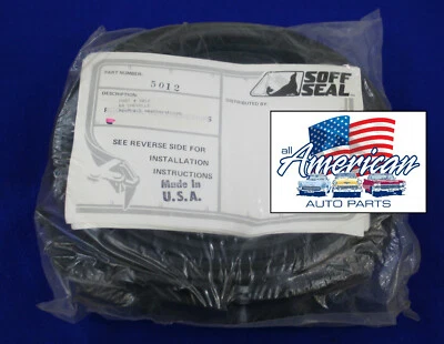 CHEVROLET 1968 Chevelle Soff-Seal Roof Rail Weatherstrips (Pair) - image 1 of 3