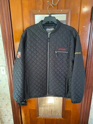 Chaqueta aislante acolchada negra vintage Spyder US Ski Team para hombre XXL excelente Foto 1 de 3