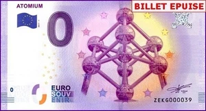 ***N°39*** PETIT NUMERO / BILLET 0 € / 0 € SOUVENIRSCHEINE / ZEKG 2017-1 - Imagen 1 de 1