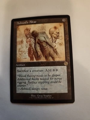 MTG Ashnod's Altar Schematic The Brothers War Retro Frame Near Mint Regular - Image 1 of 2