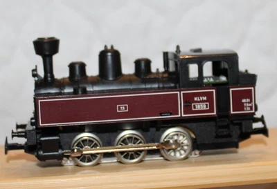 Märklin H0  " Tenderlokomotive KLVM 1859 Digital FX " Tolle Lok -Rot/Schwarz NEU - Bild 1 von 4