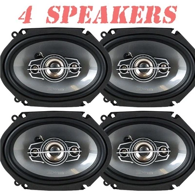 4) 500 vatios | Altavoces de puerta delantera y trasera de 6"x8" para camioneta Ford F-150 1999-2014 Foto 1 de 4