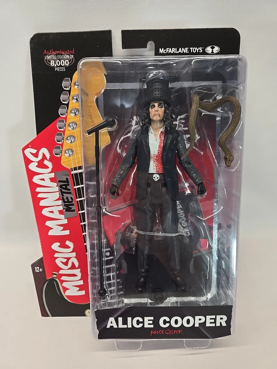 ALICE COOPER 　ロックインザボックス　フィギュア　希少 ALICE COOPER ロックインザボックス フィギュア 希少 Music Maniacs